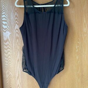 Cacique 18/20 Black Lace Bodysuit